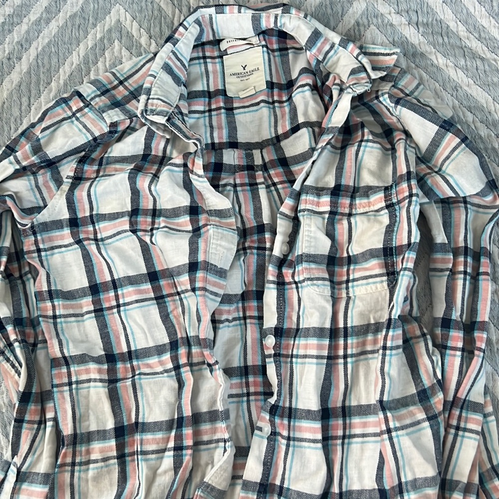 AE Boyfriend Fit Flannel